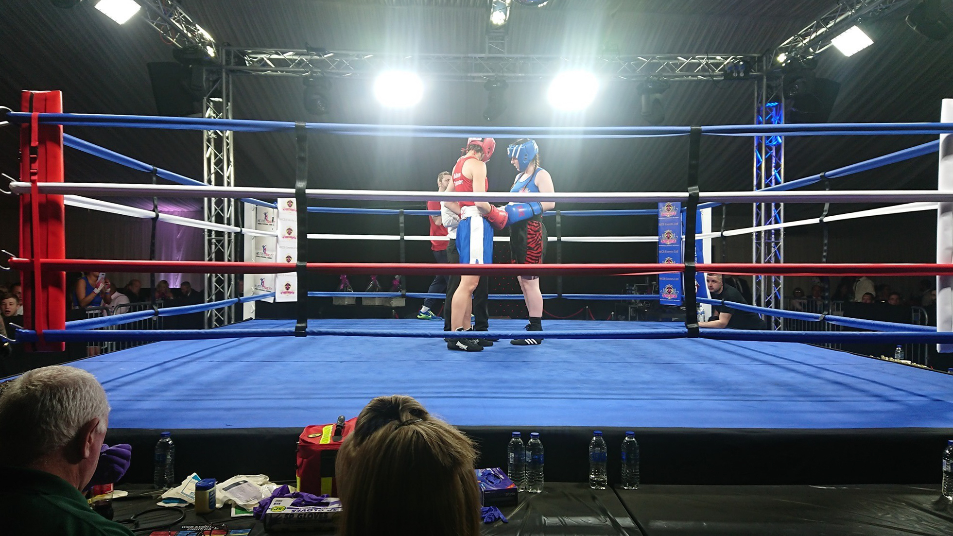 Getting in the boxing ring for a good cause Getting in the boxing ring for a good cause :