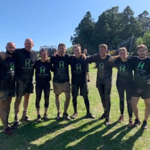 Team tackle tough mudder